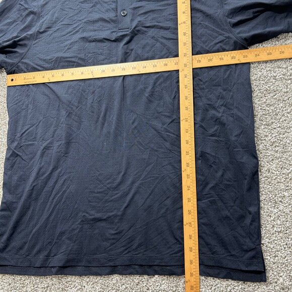 Ibkul Mens Polo Shirt XL UPF 50+ Quick Dry Cool Fabric Short Sleeve Golf Shirt - Picture 6 of 9